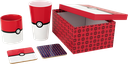 Pokémon Pokeball Mug, 400ml Glass & 2 Coasters Collectable Gift Box