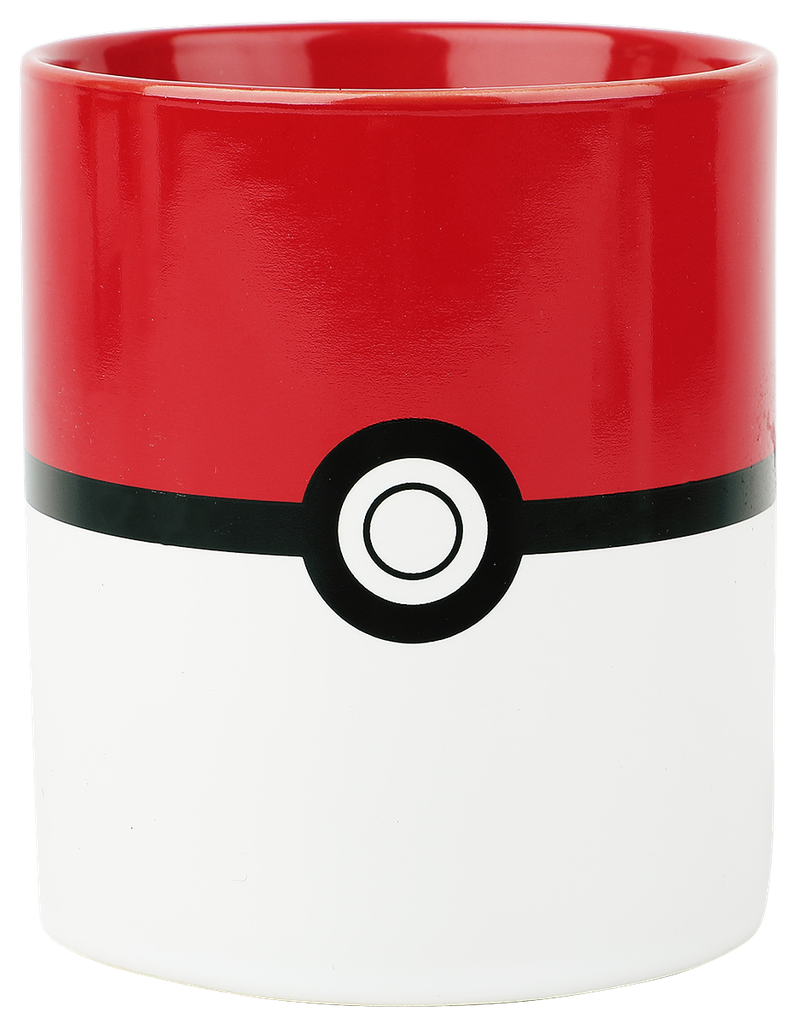 Pokémon Pokeball Mug, 400ml Glass & 2 Coasters Collectable Gift Box