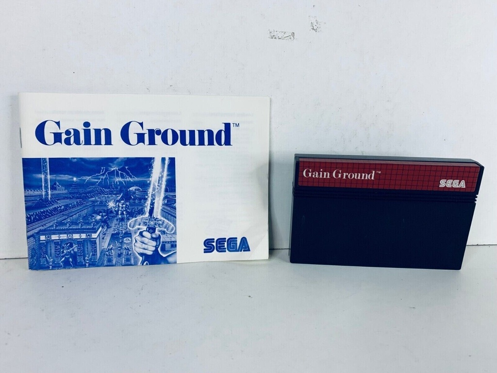 Gain Ground Sega Master System SMS Genuine Cartridge - Fast Post