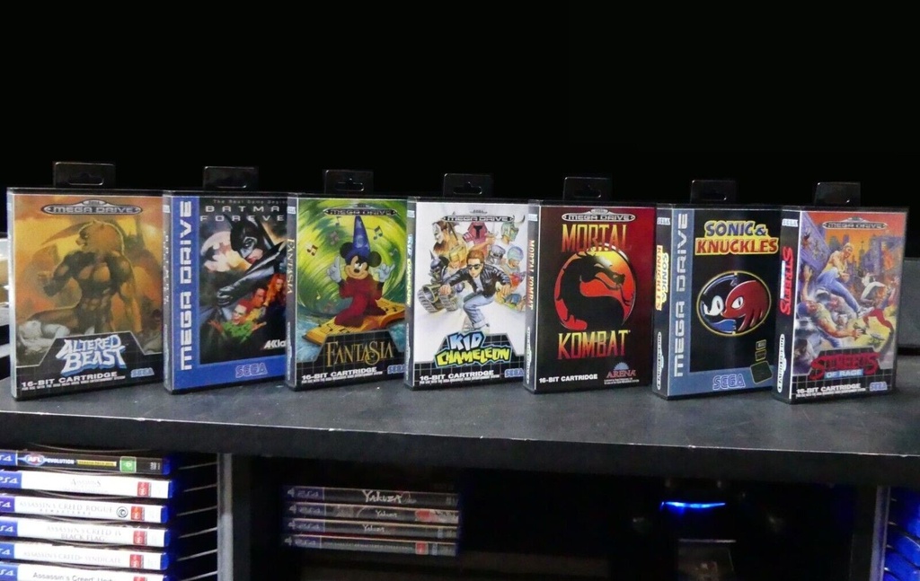 Storage CASE for Use with SEGA SMD Game - Ultimate Mortal Kombat 3