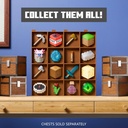 The Noble Collection Minecraft Inventory Chest - Forest