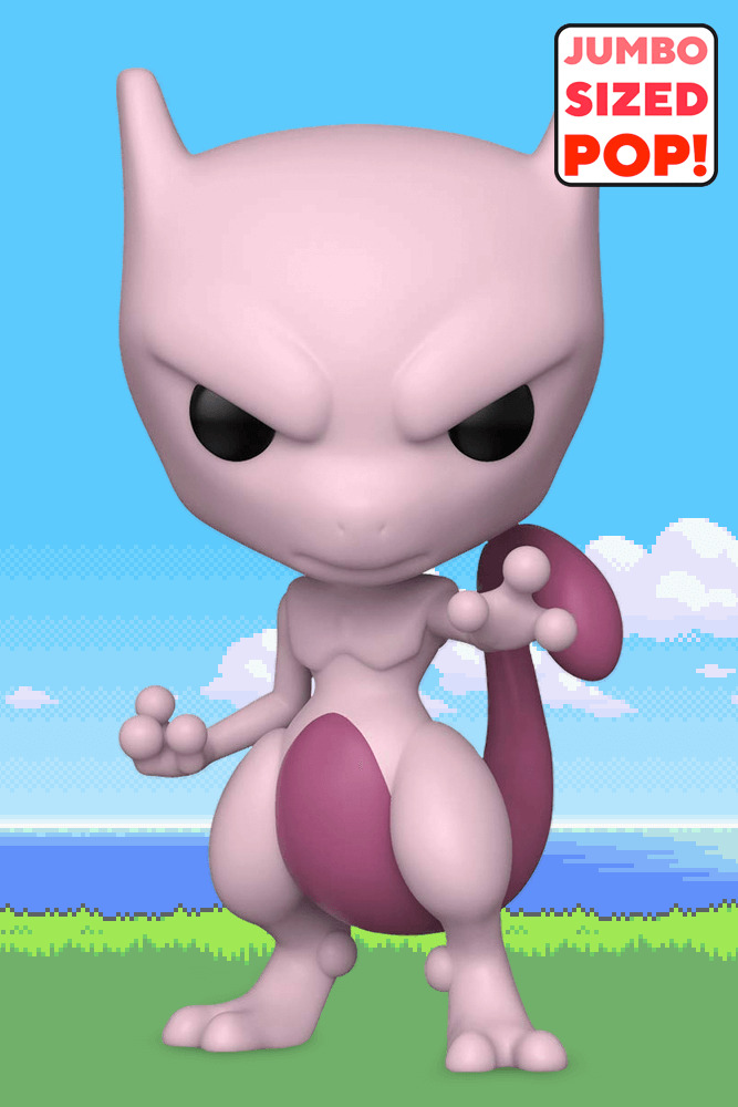 Pokemon Meowtwo Jumbo Pop! Vinyl Figure