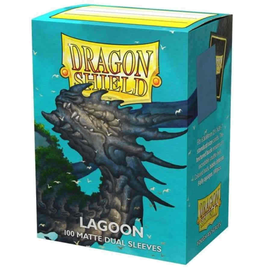 Dragon Shield Dual Matte Sleeves - Lagoon 'Saras' (100 Sleeves)
