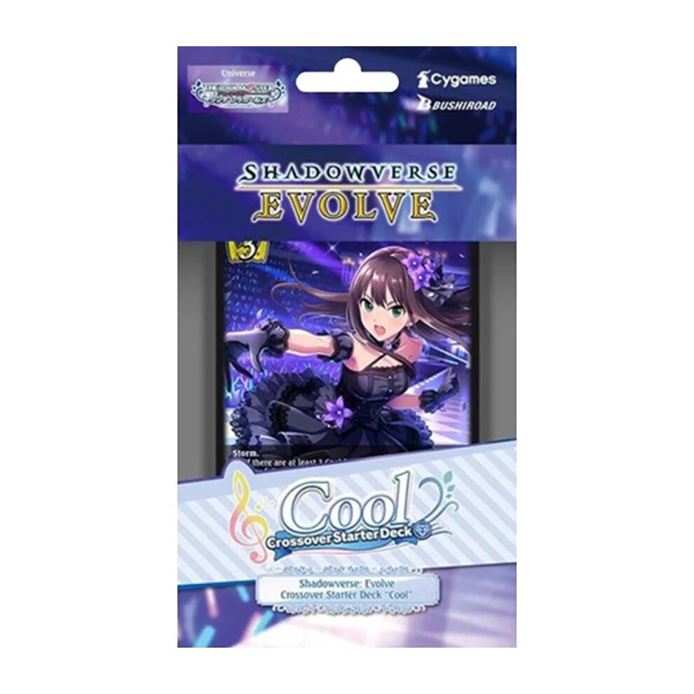 Shadowverse Evolve - the Idolmaster Cinderella Girls - Cool - Crossover Starter Decks 6-Pack