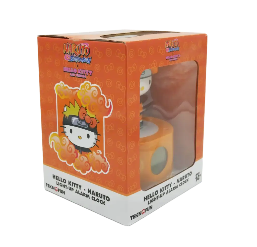 Naruto x Hello Kitty LED Light-up Alarm Clock