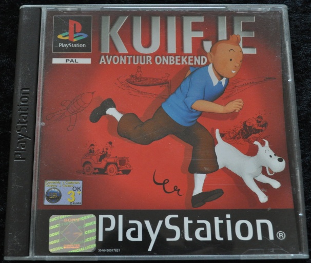 PS1- Kuifje Avontuur Onbekend