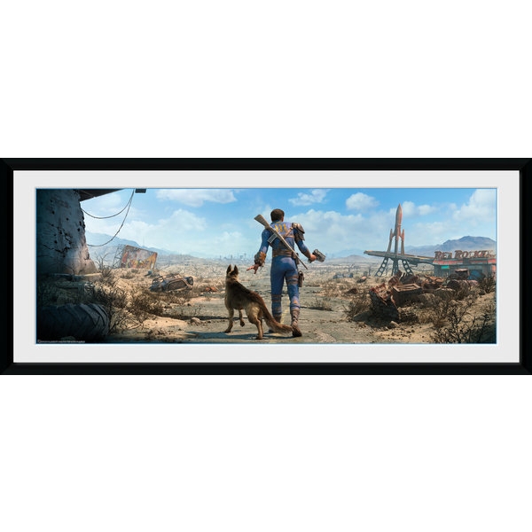 Fallout Sole Survivor Male Framed Collector Print