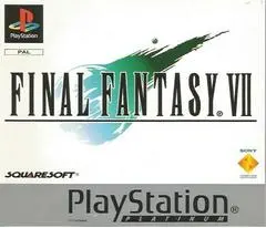 PS1 Final Fantasy VII Platinum
