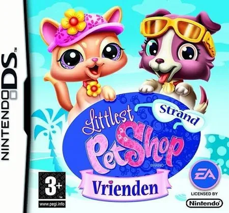 DS Littlest Pet Shop Strand Vrienden