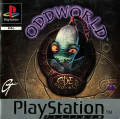PS1 Oddworld - Abe's Oddysee - Platinum 