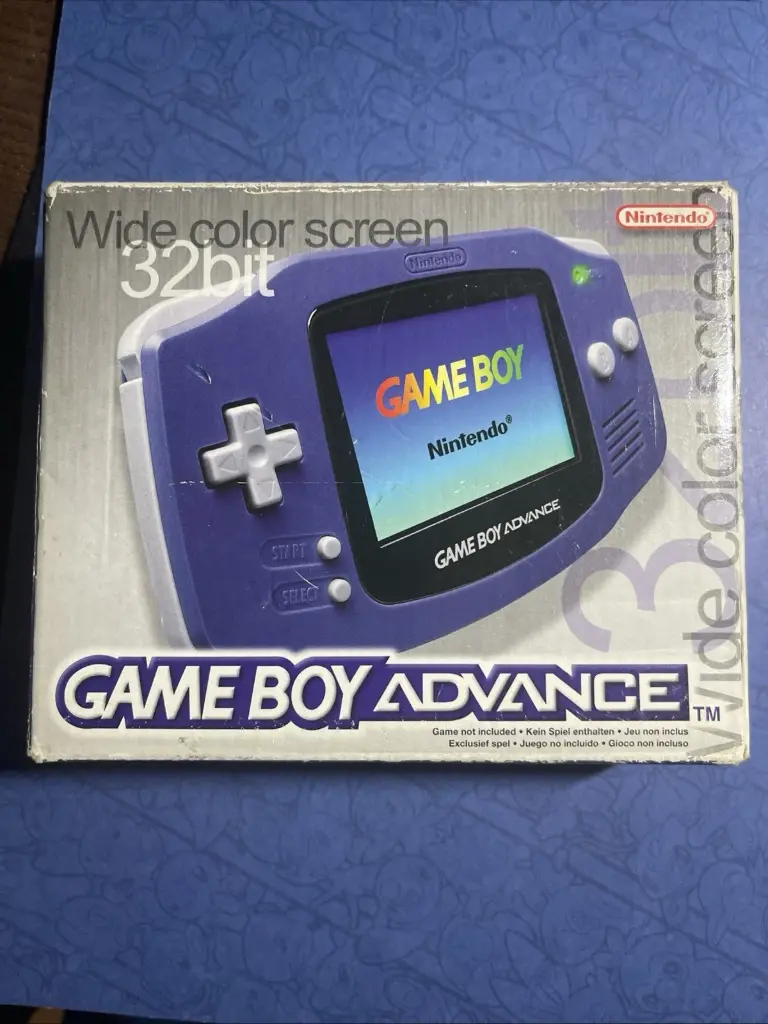 Nintendo GameBoy Game Boy Advance Console - Indigo CIB