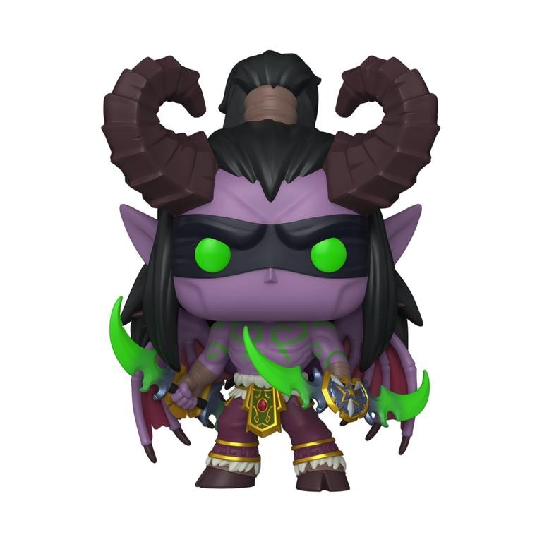 Funko Pop! Games: World of Warcraft - Illidan Stormrage - 1/6 Odds for Rare Chase Variant - Collectable Vinyl Figure - Gift Idea - Official Merchandis