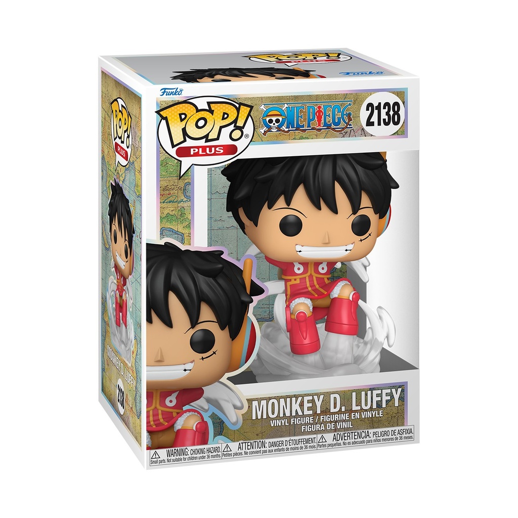 Funko POP Animation: One Piece Monkey D.Luffy from the Egghead Arc 4.6-in Vinyl Figure