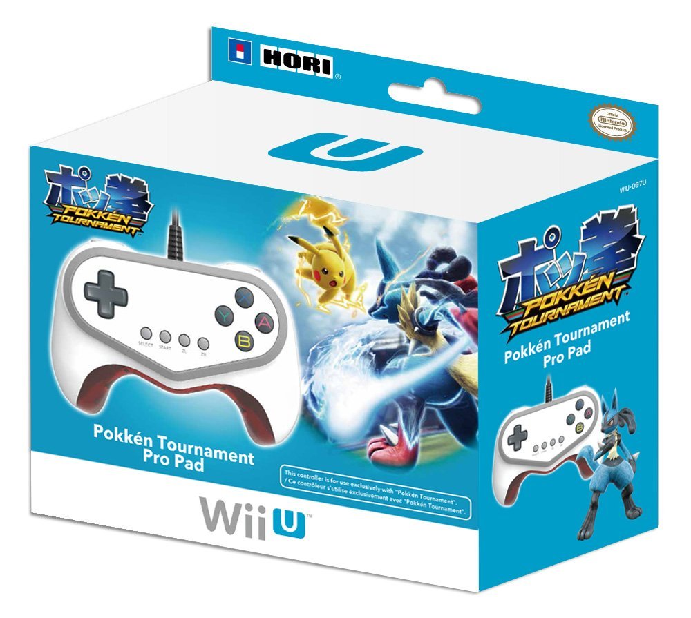 Hori Pokken Tournament Pro Pad Controller for Nintendo Wii U 