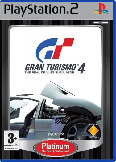 PS2 Gran Turismo 4 Platinum