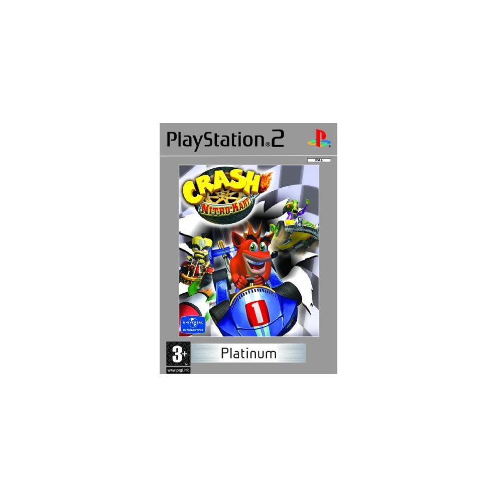 PS2 Crash Nitro Kart - Crash Nitro Kart Platinum 
