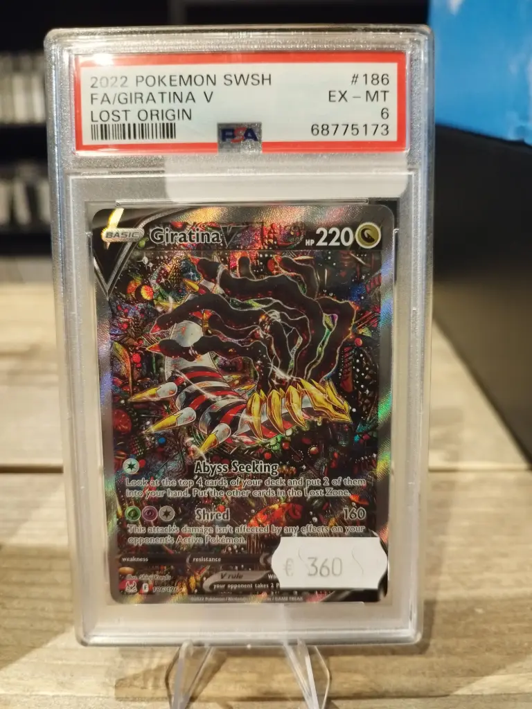 Giratina V Lost Origin PSA 6