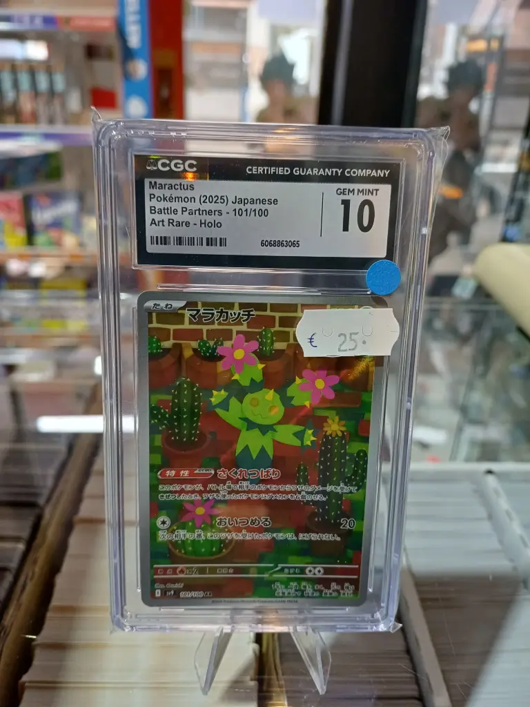 Maractus #101 Pokemon Japanese Battle Partners CGC 10