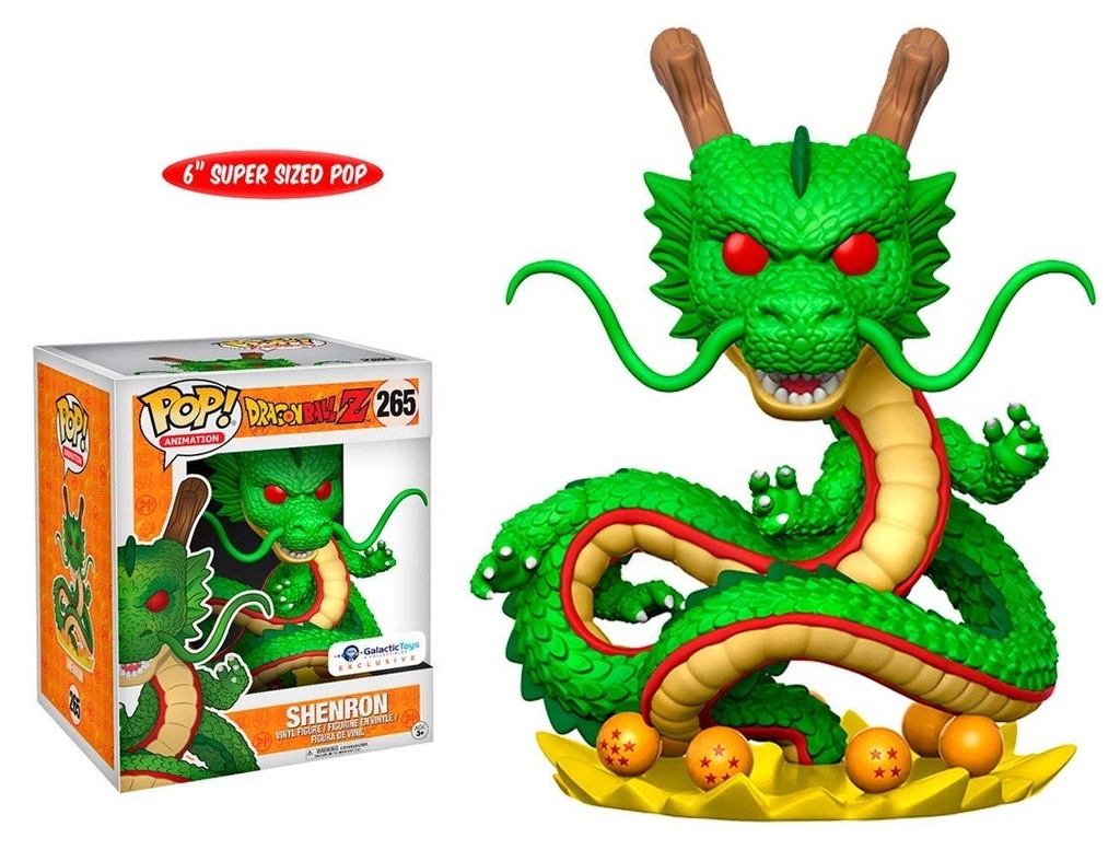 Funko Pop Animation: Dragonball Z Galactic Toys Shenron 6  Exclusive