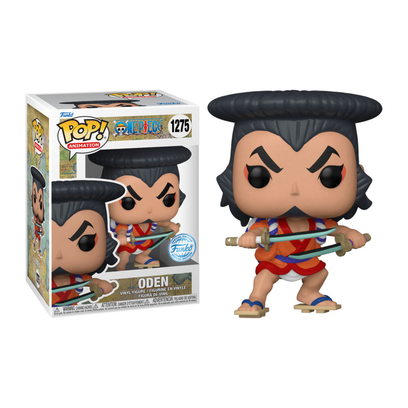 Funko Pop Onepiece : Oden #1275 Vinyl Exclusive Figure
