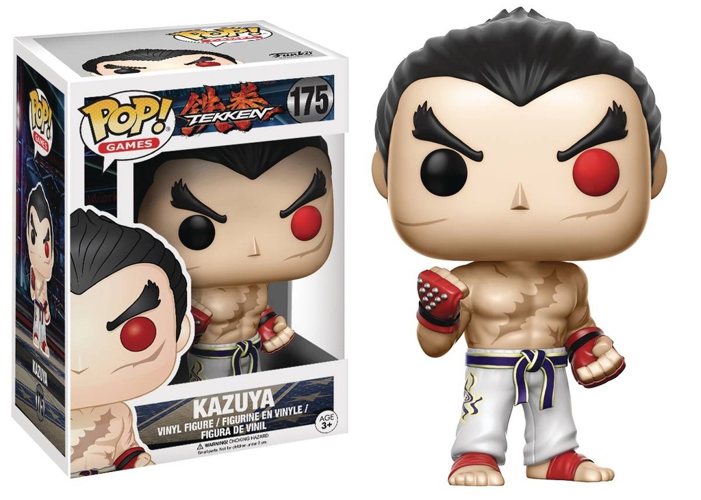 Funko Pop! Games: Tekken - Kazuya Vinyl Figure