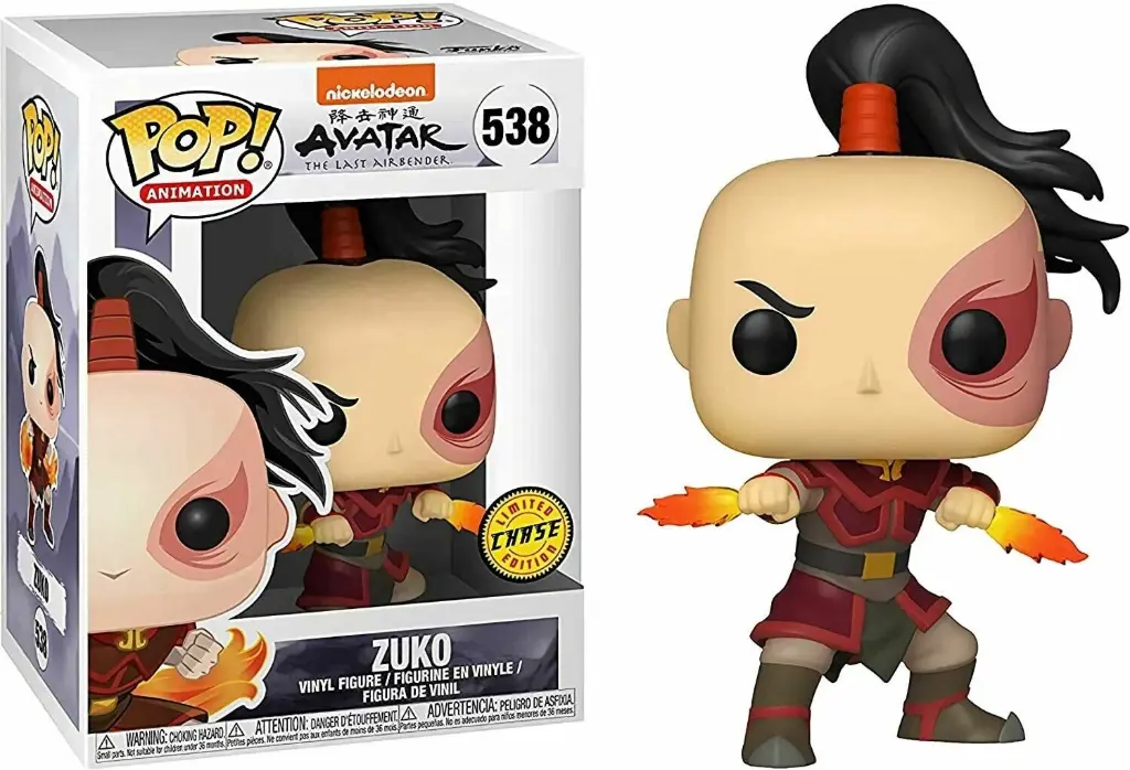 Avatar: the Last Airbender Funko POP Vinyl Figure Zuko CHASE