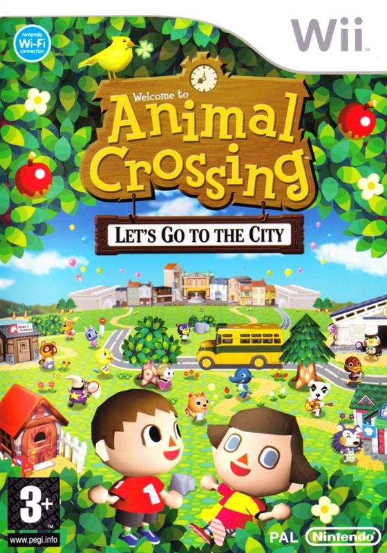 Wii - Animal Crossing: Let's Go to the City 
