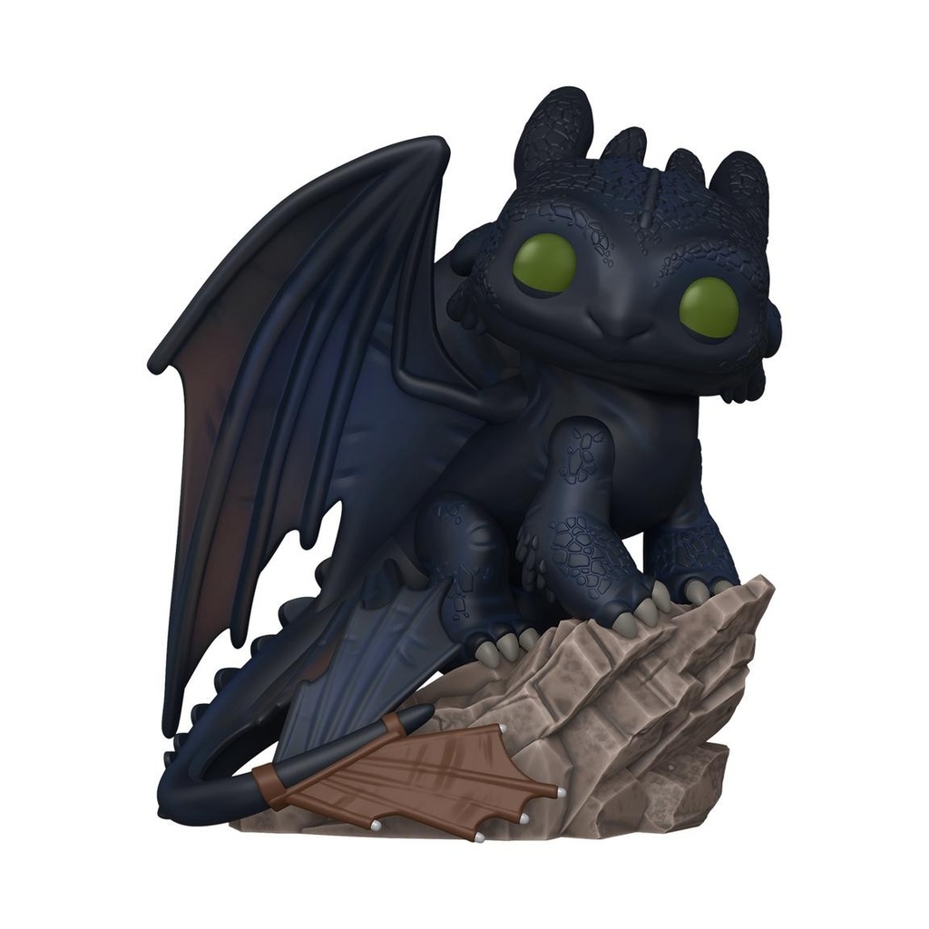 Funko - POP! Deluxe: How to Train Your Dragon - Toothless - Collectibles - Multicolor