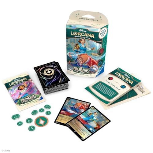 lorcana archhazia's island single player deck belle