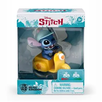 Merch- Stitch zoom hero figurine Yellow moto