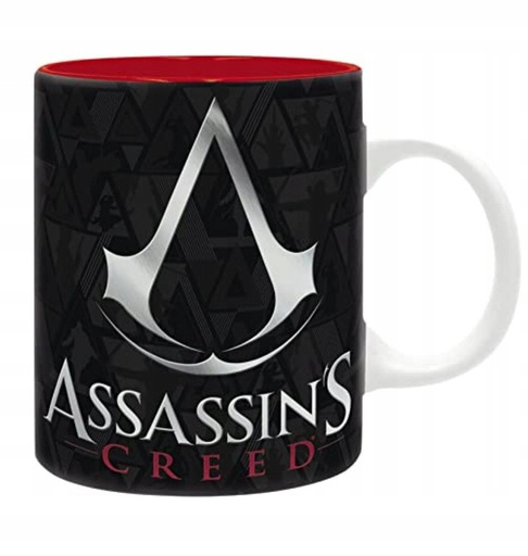 ABYstyle - ASSASSIN'S CREED Tazza Crest Nero E Rosso