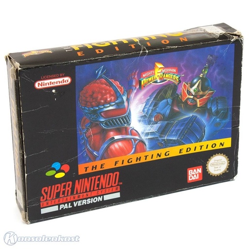 Mighty Morphin Power Rangers -- the Fighting Edition (super Nintendo...