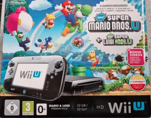 Nintendo Wii U New Super Mario Bros. U + New Super Luigi U Premium Pack 32GB