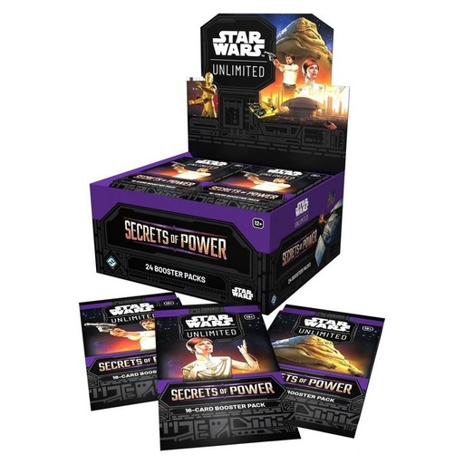Star Wars Wars: Unlimited - Secrets of Power Booster Display Set 6 (24) - Multi