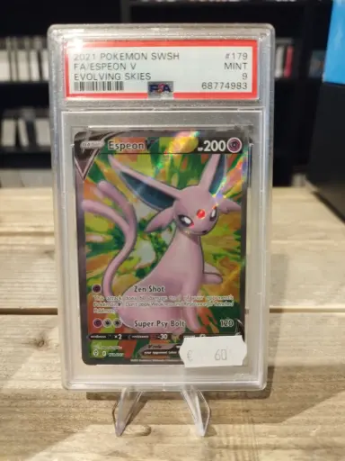 Espeon V Evolving Skies PSA 9