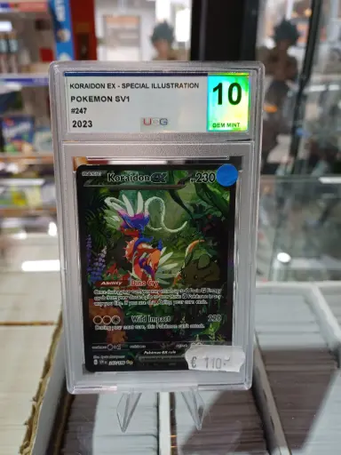 Koraidon ex #247 Pokemon Scarlet & Violet  UCG 10