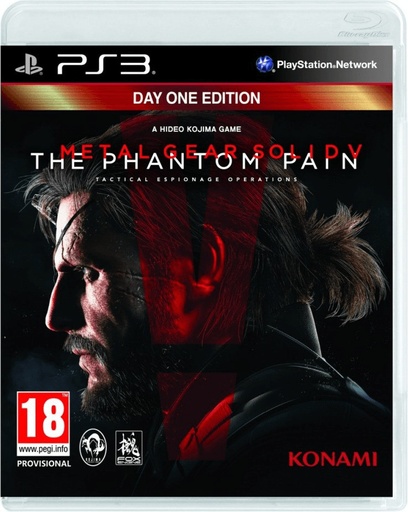 PS3 Metal Gear Solid 5 : the Phantom Pain 