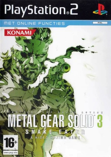 PS2 Metal Gear Solid 3 Snake Eater