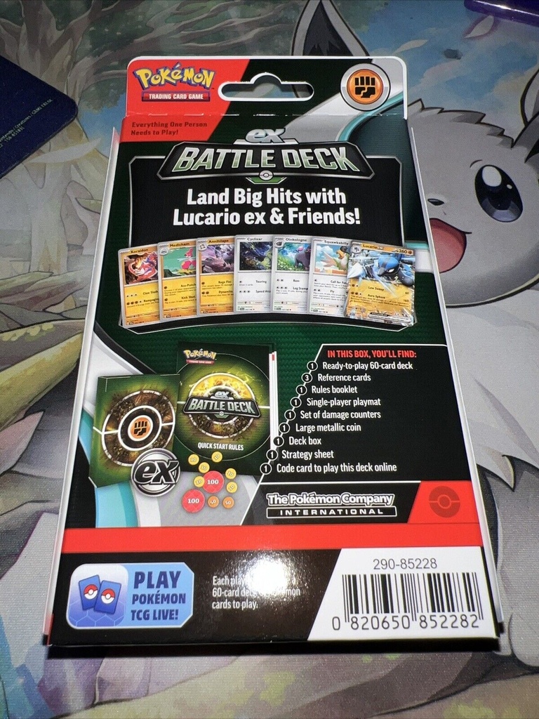 Pokémon Trading Card Game - Ex Battle Decks Lucario Oder Ampharos