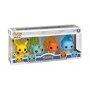 Funko POP 4PK Excl Pokemon Starters 4P