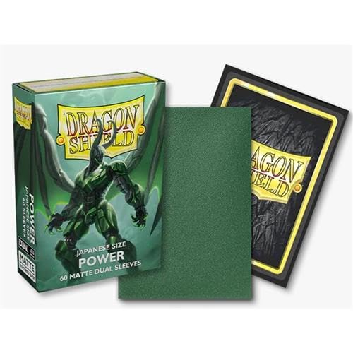 Dragon Shield Japanise Size Matte Dual Sleeves POWER  (60)