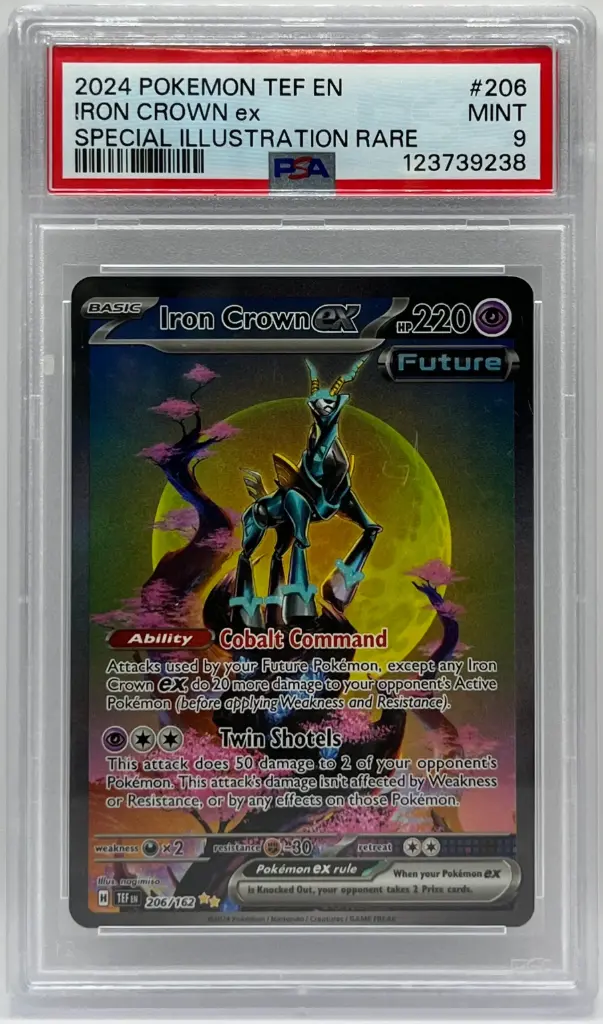 Iron Crown ex (TEF 206) PSA9