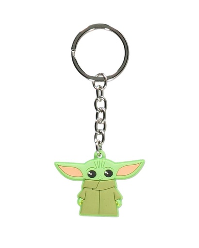The Mandalorian Keyring - the Child Rubber Keychain