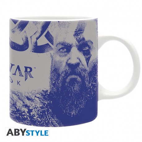  GOD OF WAR - Mug - 320 ml - Kratos  et Atreus - subli - boîte x
