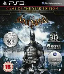 PS3 Batman Arkham Asylum GOTY
