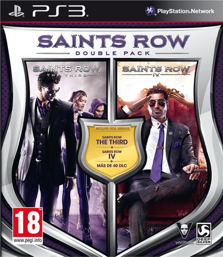 PS3 Saints Row Double Pack