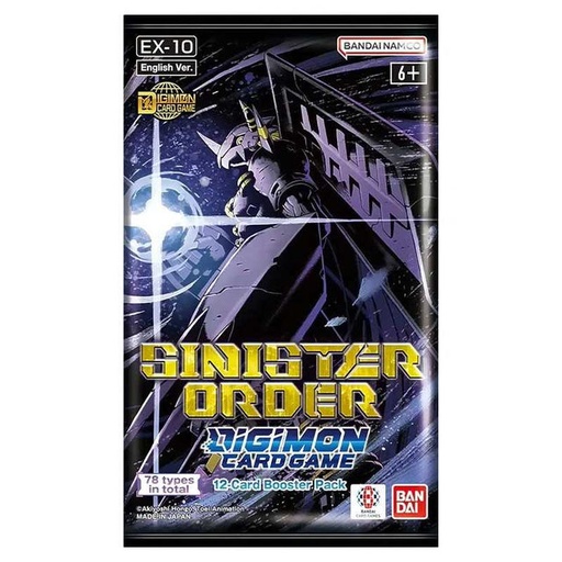 Digimon Card Game - Sinister Order EX10 Extra Booster - EN