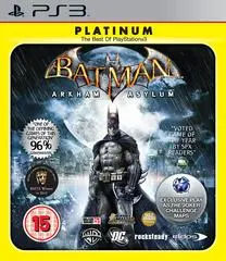 PS3 Batman Arkham Asylum Platinum