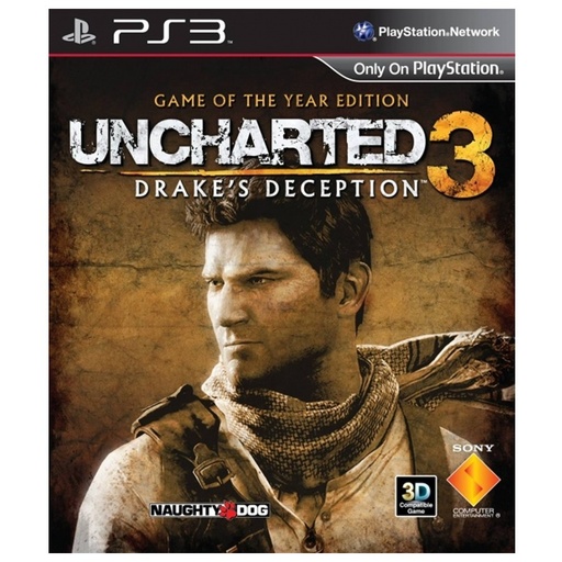 PS3 Uncharted 3 GOTY