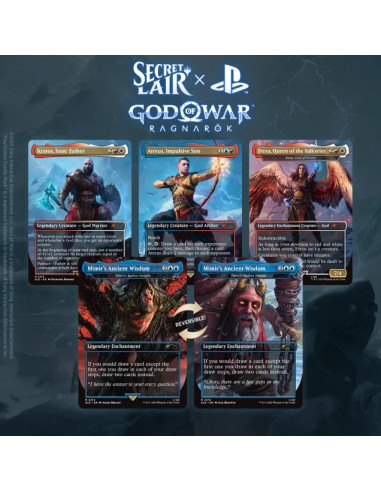  Mtg secret lair god of war norse